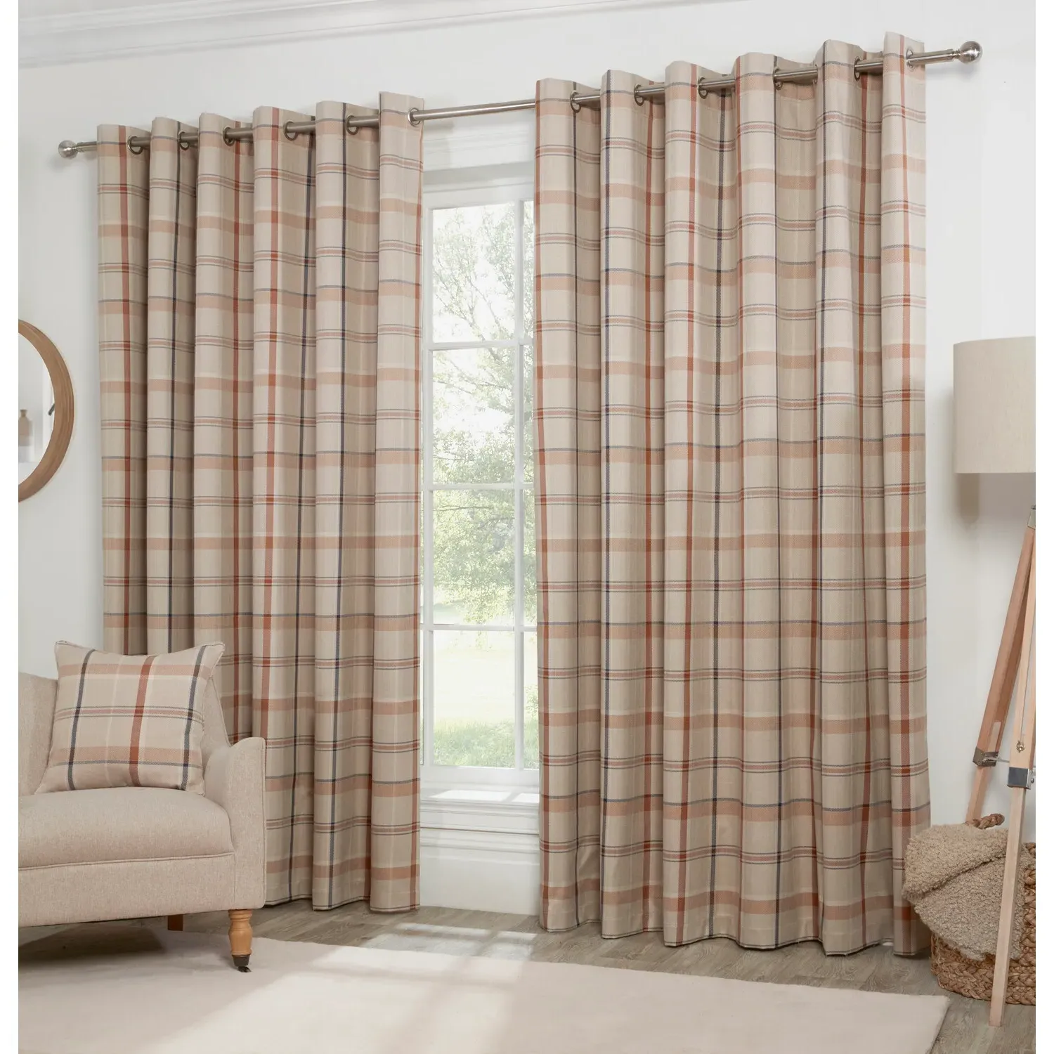 Finlay Blackout Curtain - Natural