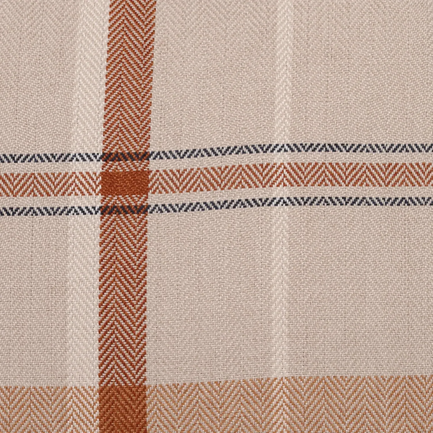 Finlay Check Cushion - Natural