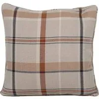 Finlay Check Cushion - Natural