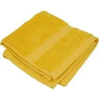 Flannel Face Cloth - Canary, Cotton