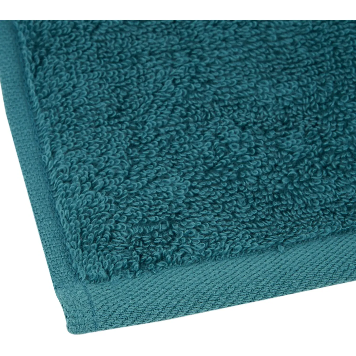 Flannel Face Cloth - Capri Blue, Cotton