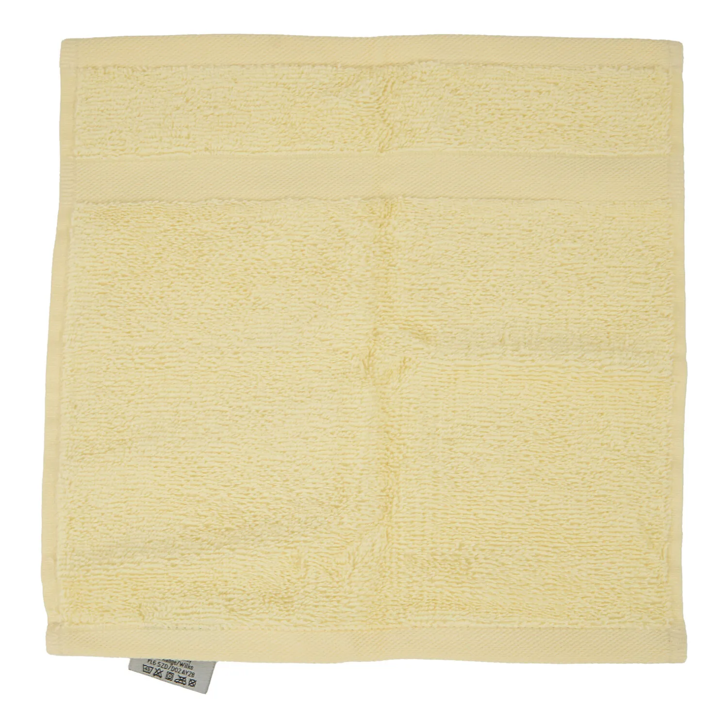 Flannel Face Cloth Deluxe - Lemonade, Cotton