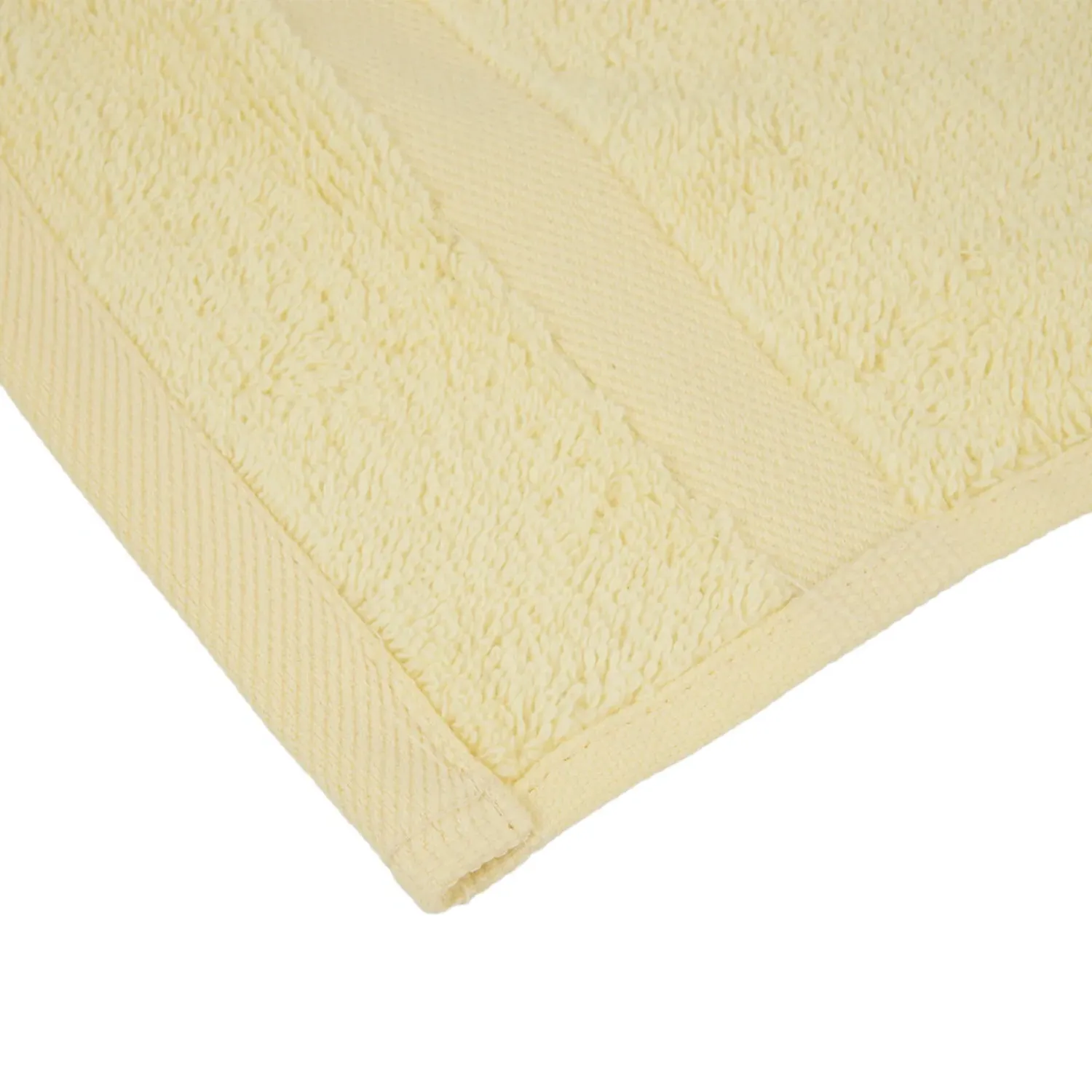 Flannel Face Cloth Deluxe - Lemonade, Cotton