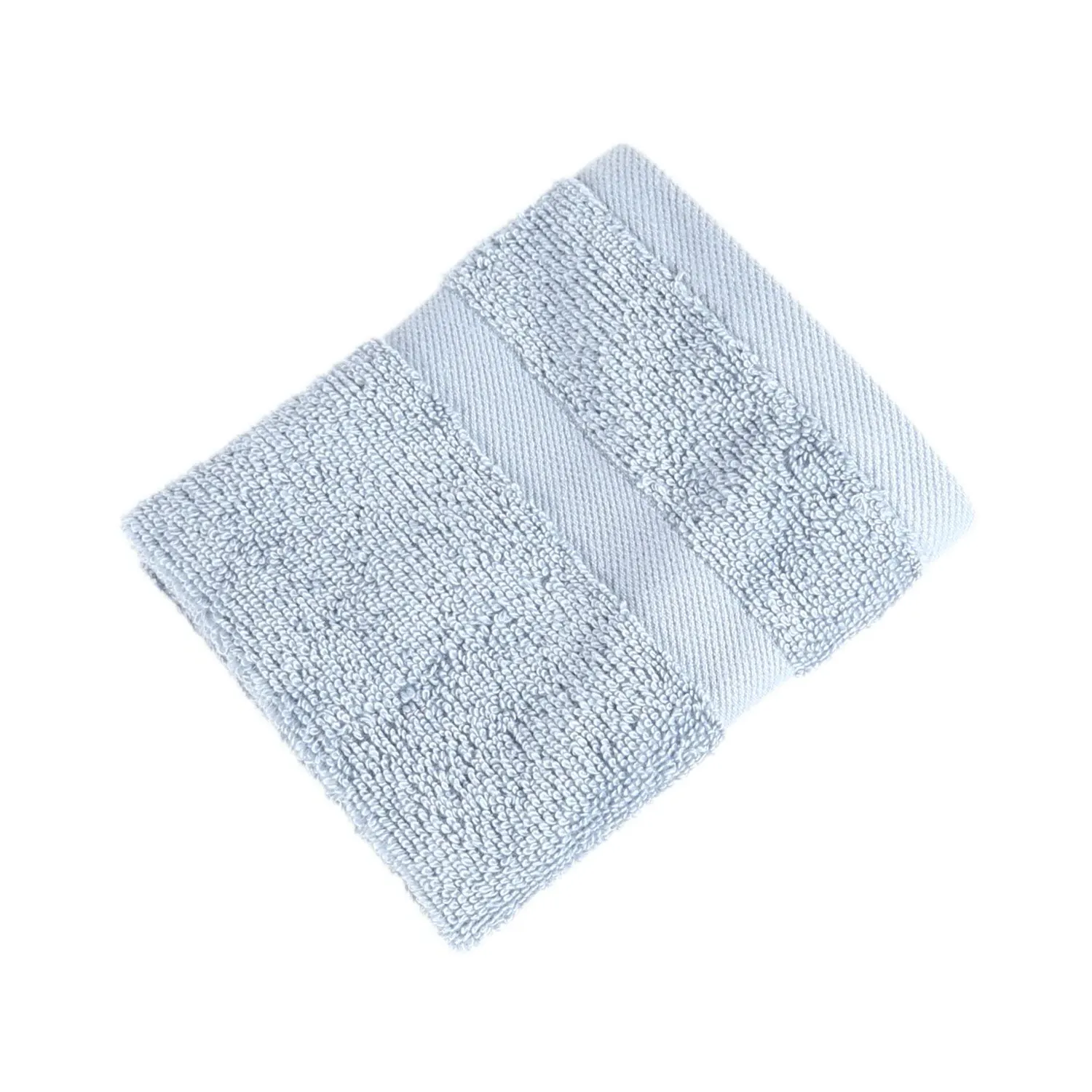 Flannel Face Cloth Deluxe - Pacific Blue, Cotton