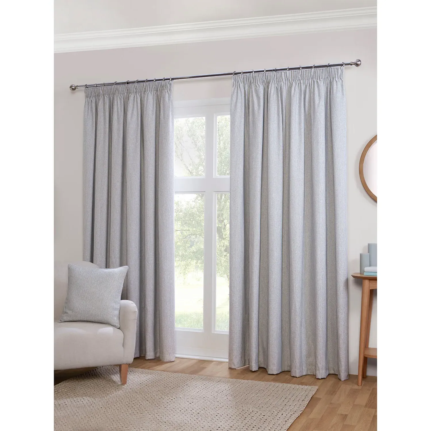 Hadleigh Thermal Blackout Curtain - Blue
