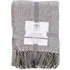 Hamble Extra Large Throw - Grey, Cotton