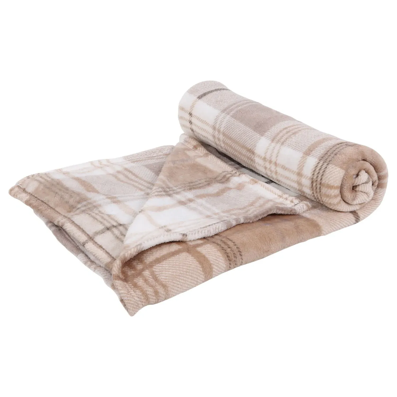 Hamilton Check Throw - Natural