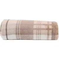 Hamilton Check Throw - Natural