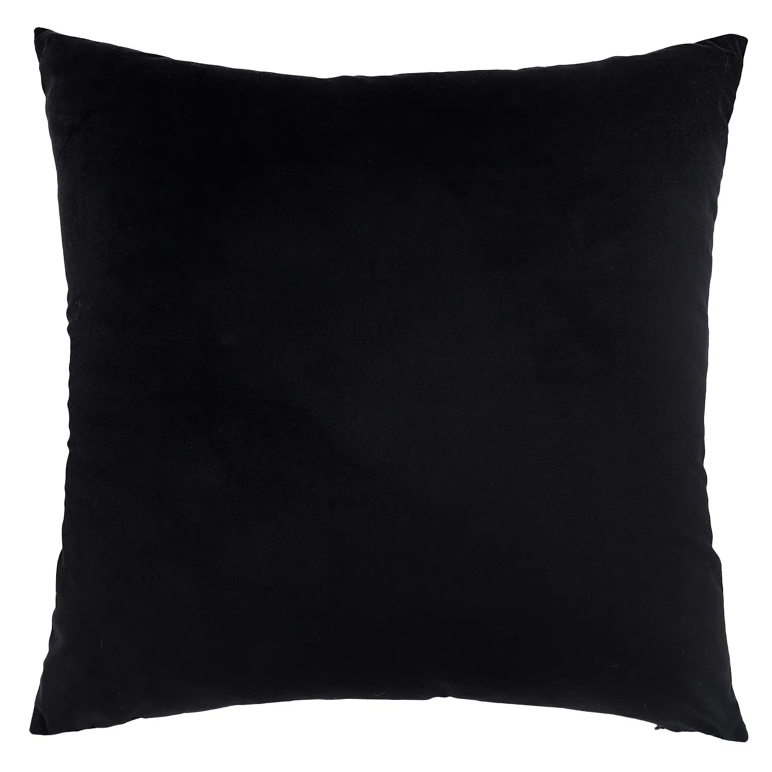 Hampton Geometric Embroidered Cushion - Black