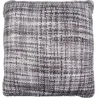 Harrogate Cushion with Textured Weave - Grey