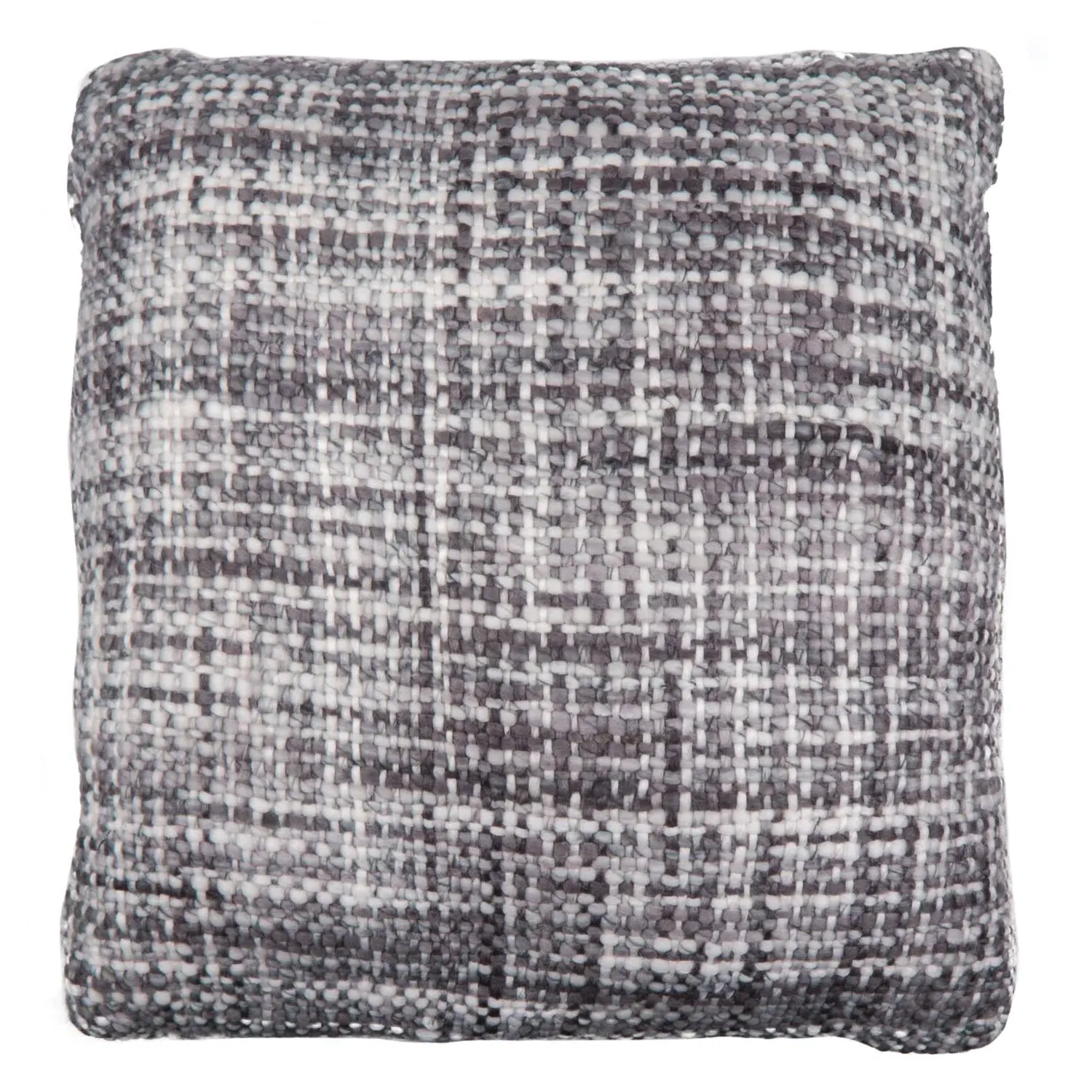 Harrogate Cushion with Textured Weave - Grey