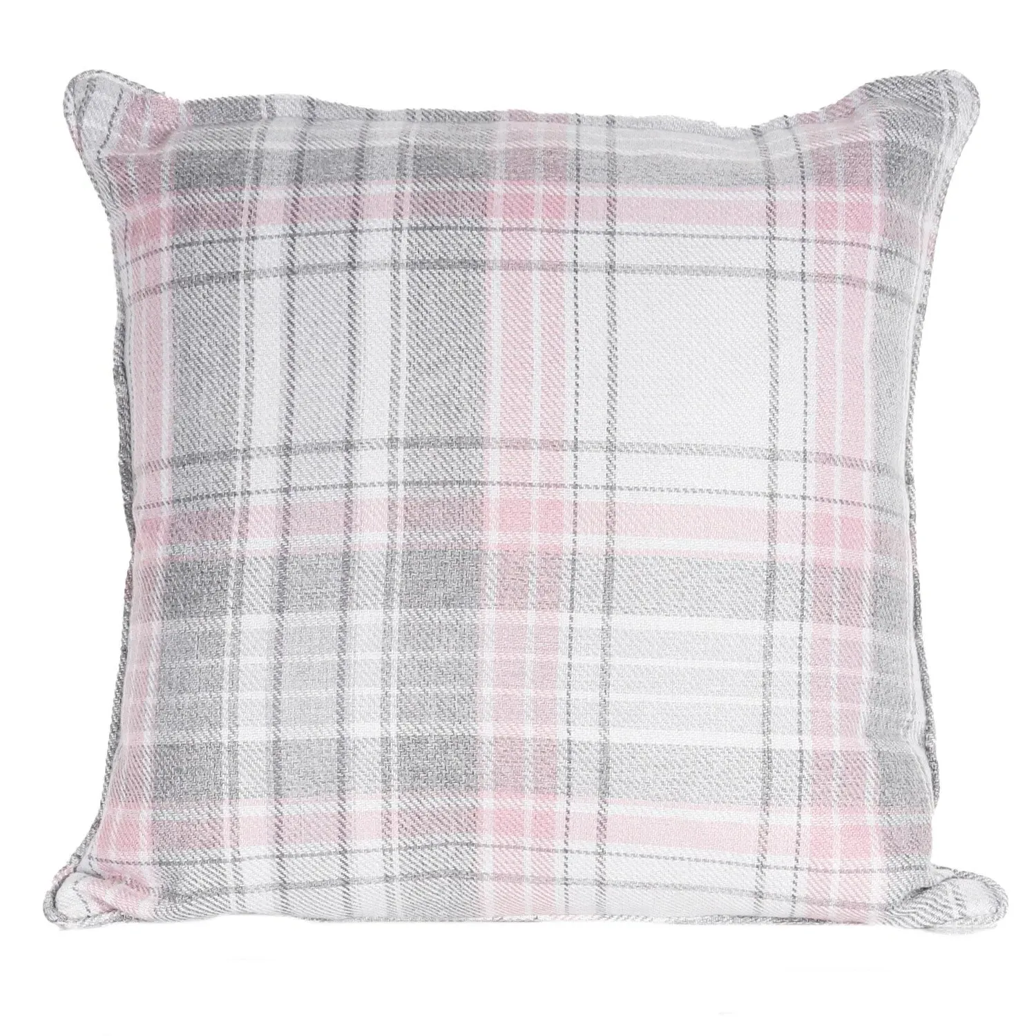 Hatfield Check Cushion - Blush image