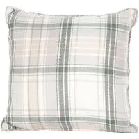 Hatfield Check Cushion - Green