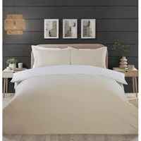 Hendon Double Duvet Set - Natural, Chambray