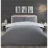 Hendon Single Duvet Set - Grey, Chambray