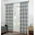 Highbury Check Curtain - Blue