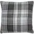 Highbury Check Cushion - Grey