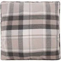 Highbury Check Cushion - Natural