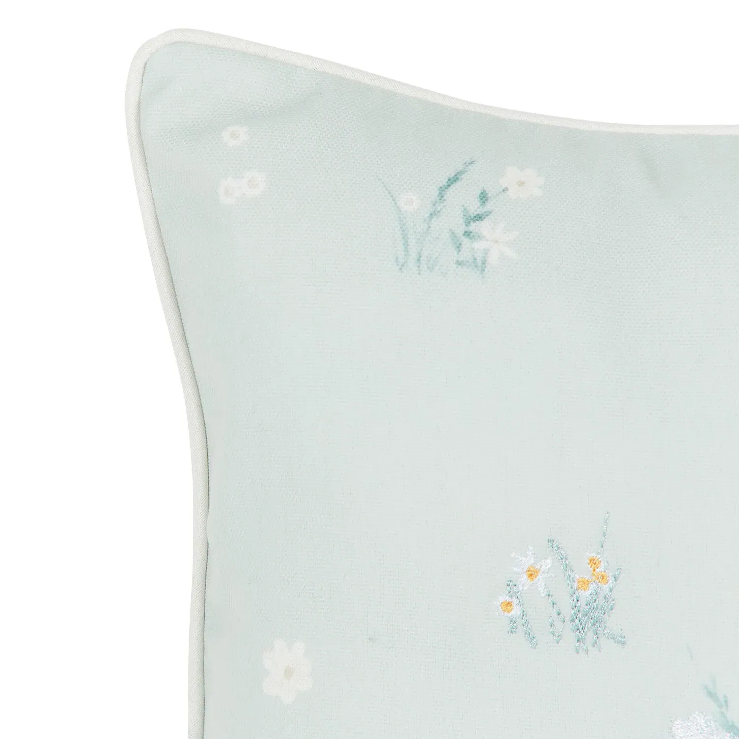 Highland Cows Cushion - Blue