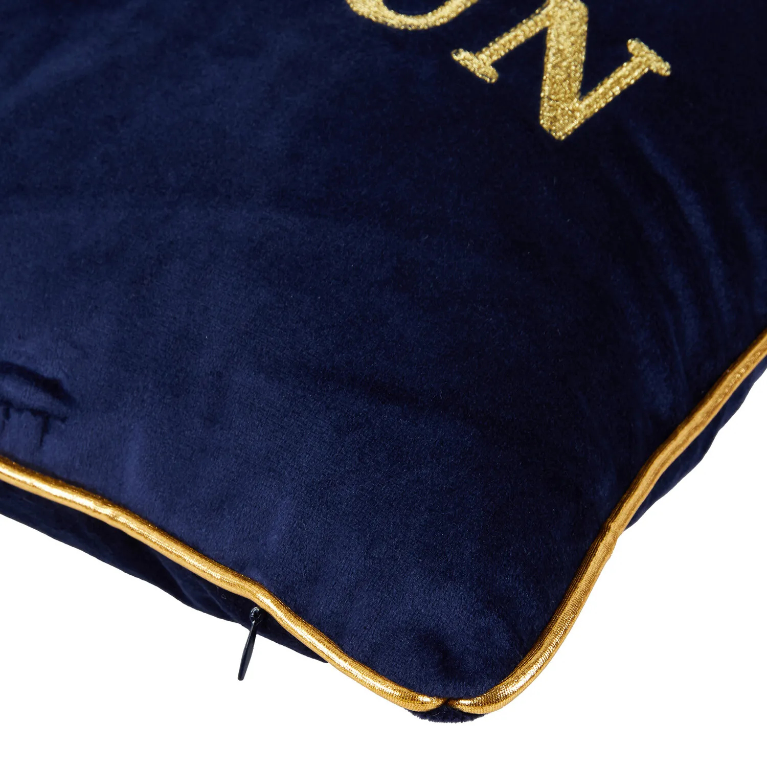 House Of Fun Cushion - Navy, Polyester