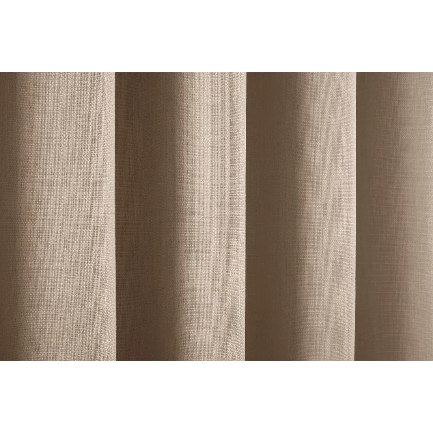 Hoxton Blackout Eyelet Curtain - Natural