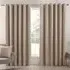 Hoxton Blackout Eyelet Curtains - Natural