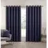 Hoxton Blackout Eyelet Curtains - Navy