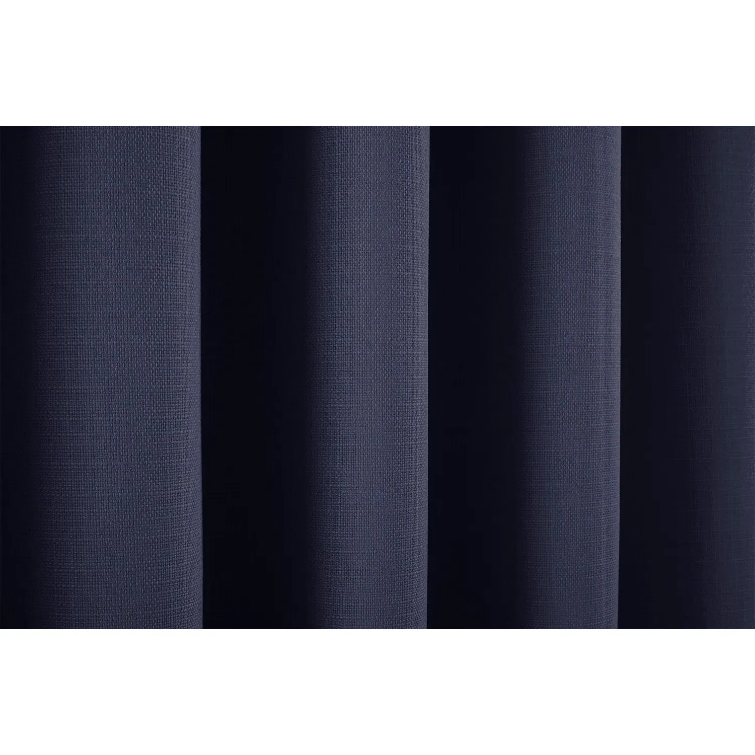 Hoxton Blackout Eyelet Curtains - Navy