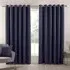 Hoxton Blackout Eyelet Curtains - Navy
