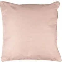 Hoxton Square Cushion with Piped Edges - Blush