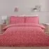 Isla Floral Super King Duvet Set - Pink