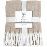 Kendal Woven Throw - Camel