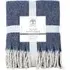 Kendal Woven Throw - Navy