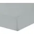King Deep Fitted Sheet - Silver, Cotton