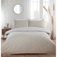 King Size Arches Duvet Set - Natural