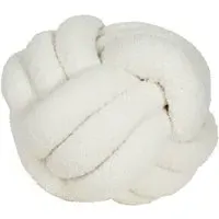Knot Boucle Cushion - Ivory