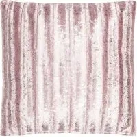 Loren Cushion - Mauve, Faux Fur