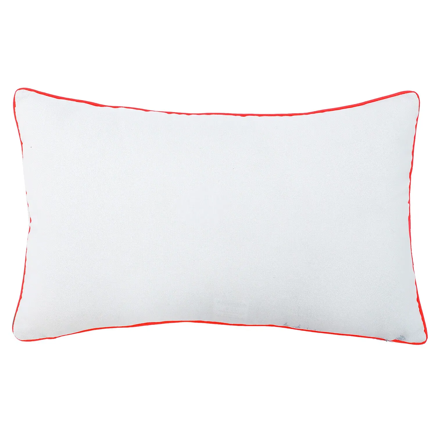 Love Gold Beaded Cushion - White