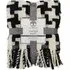 Madison Throw - Black and Cream, Polyester