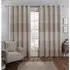 Maison Stripe Eyelet Curtains - Natural