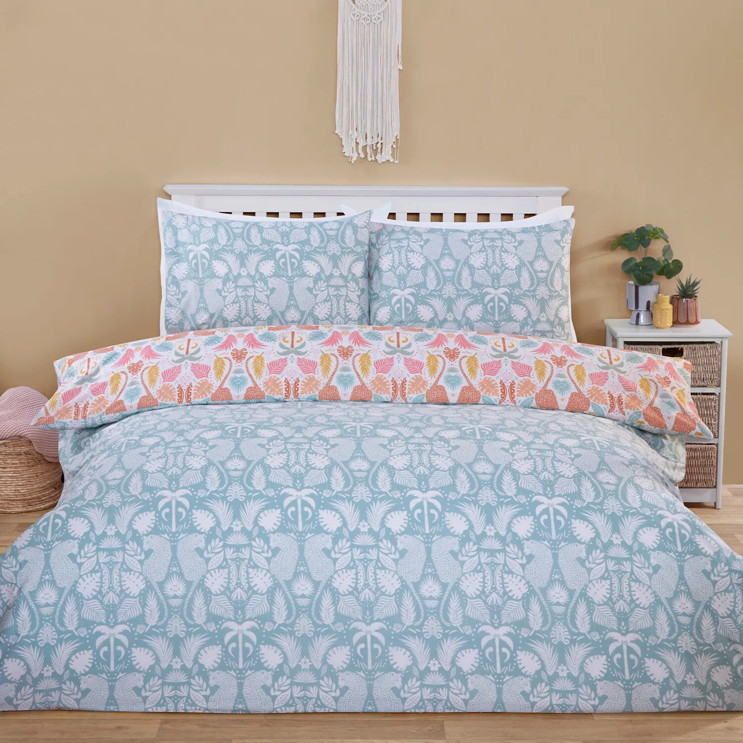 Mali Double Duvet Set - Multicolour, Polycotton