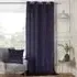 Malone Geometric Velvet Eyelet Panel Curtain 240 x 140cm