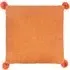 Montana Pom Pom Cushion - Rust