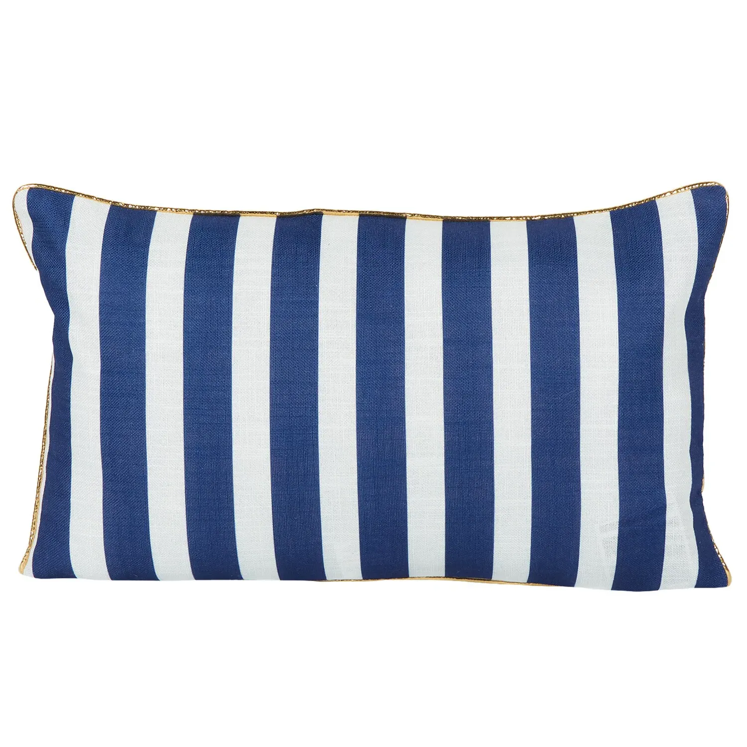 Naughty Corner Cushion - White and Blue