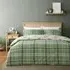 Newbridge Forest King Size Duvet Cover Set - Green