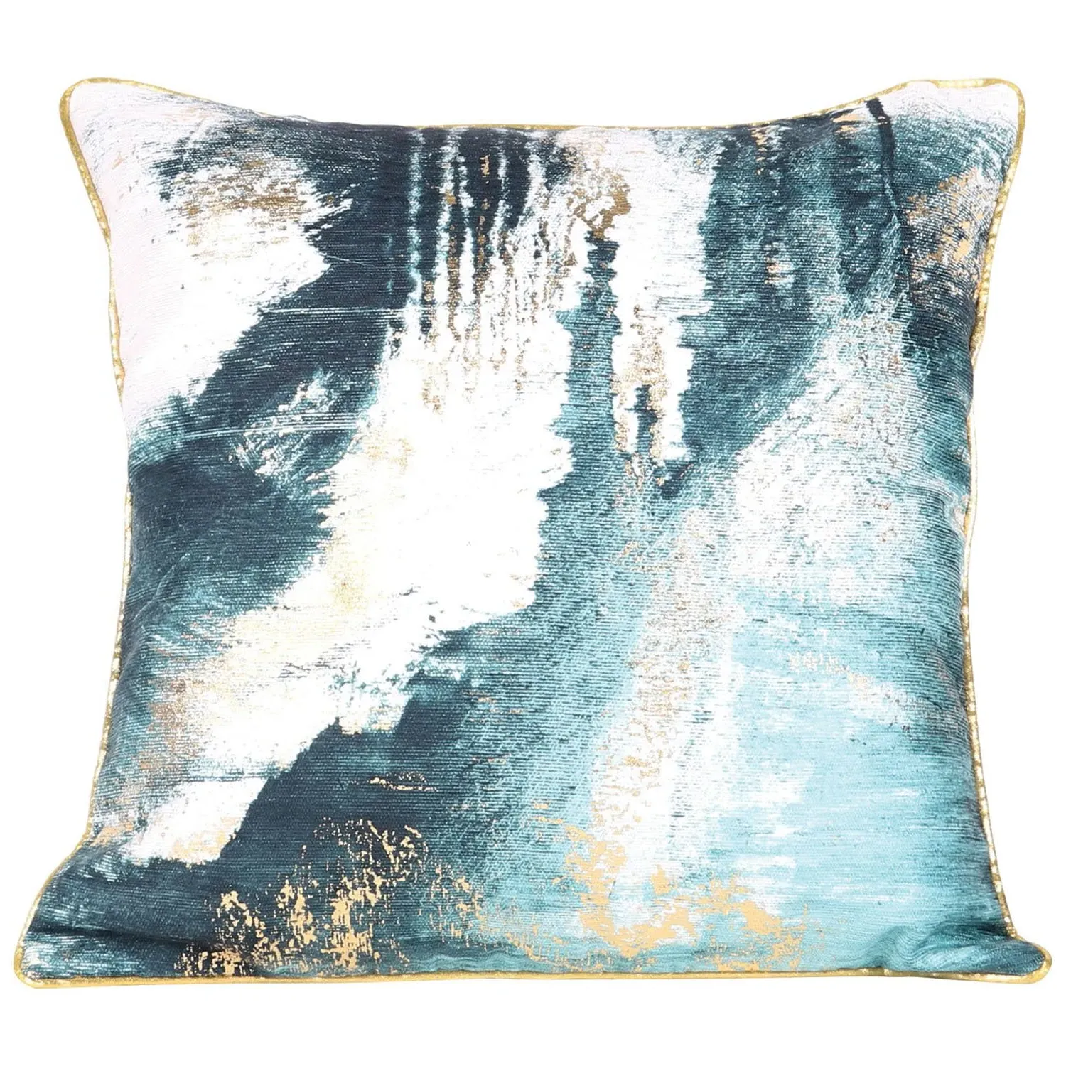 Octavia Abstract Cushion - Blue image