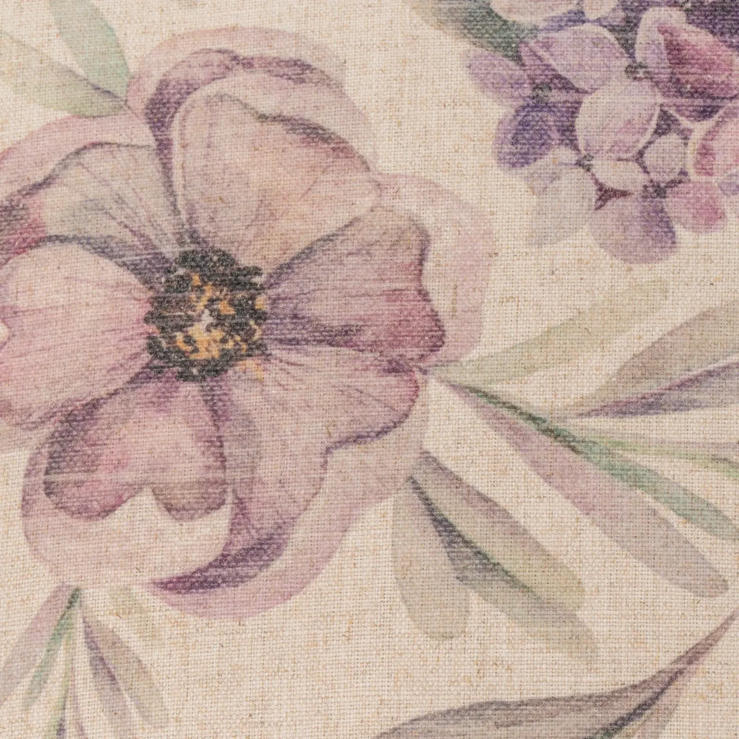 Olivia Floral Fringe Edge Cushion