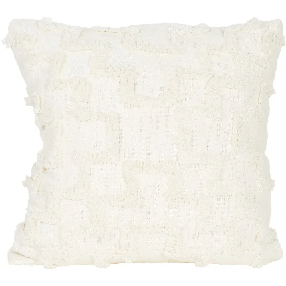 Ontario Tufted Cushion - Natural, Cotton