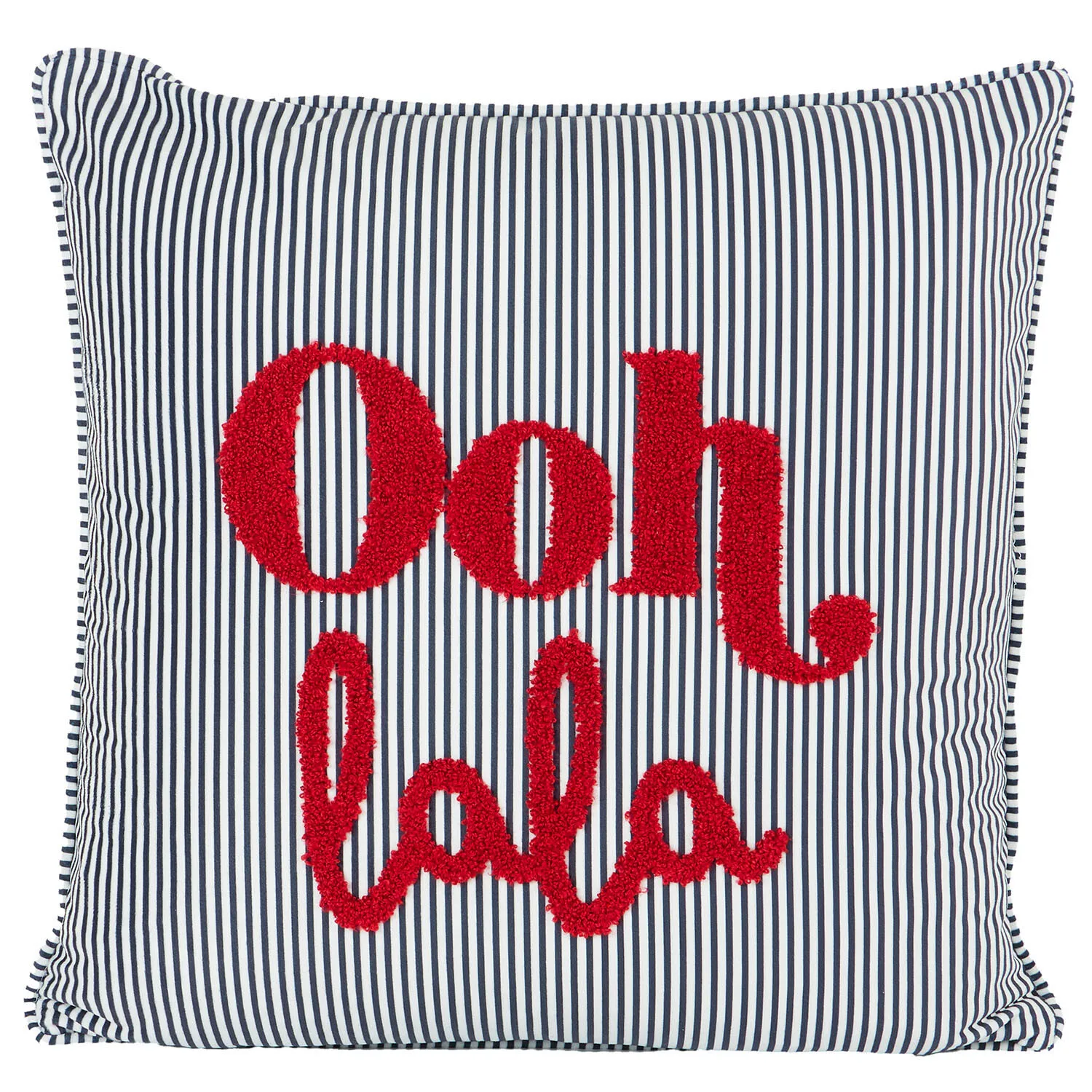 Ooh La La Cushion - Navy