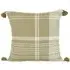 Osbourne Check Cushion - Green